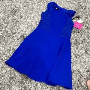 blue Amy Byer dress